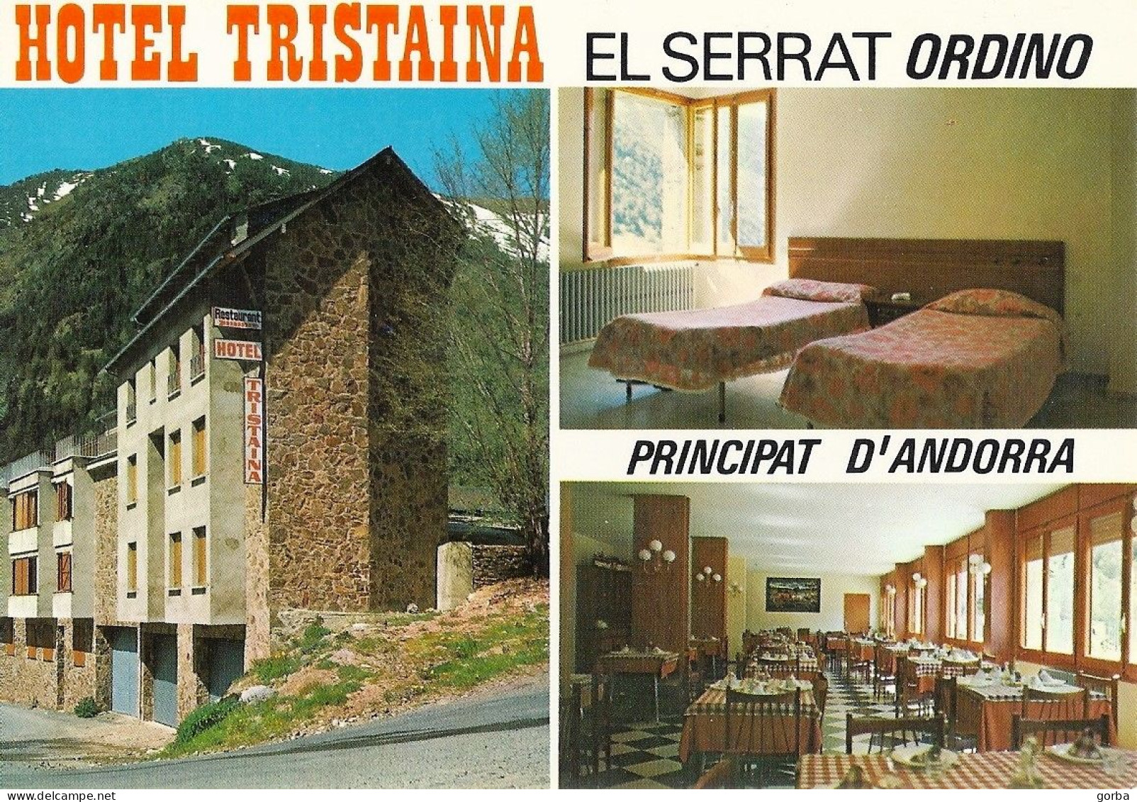 *CPM - ANDORRE - Hôtel Tristaina, El Serrat Ordino - Andorre