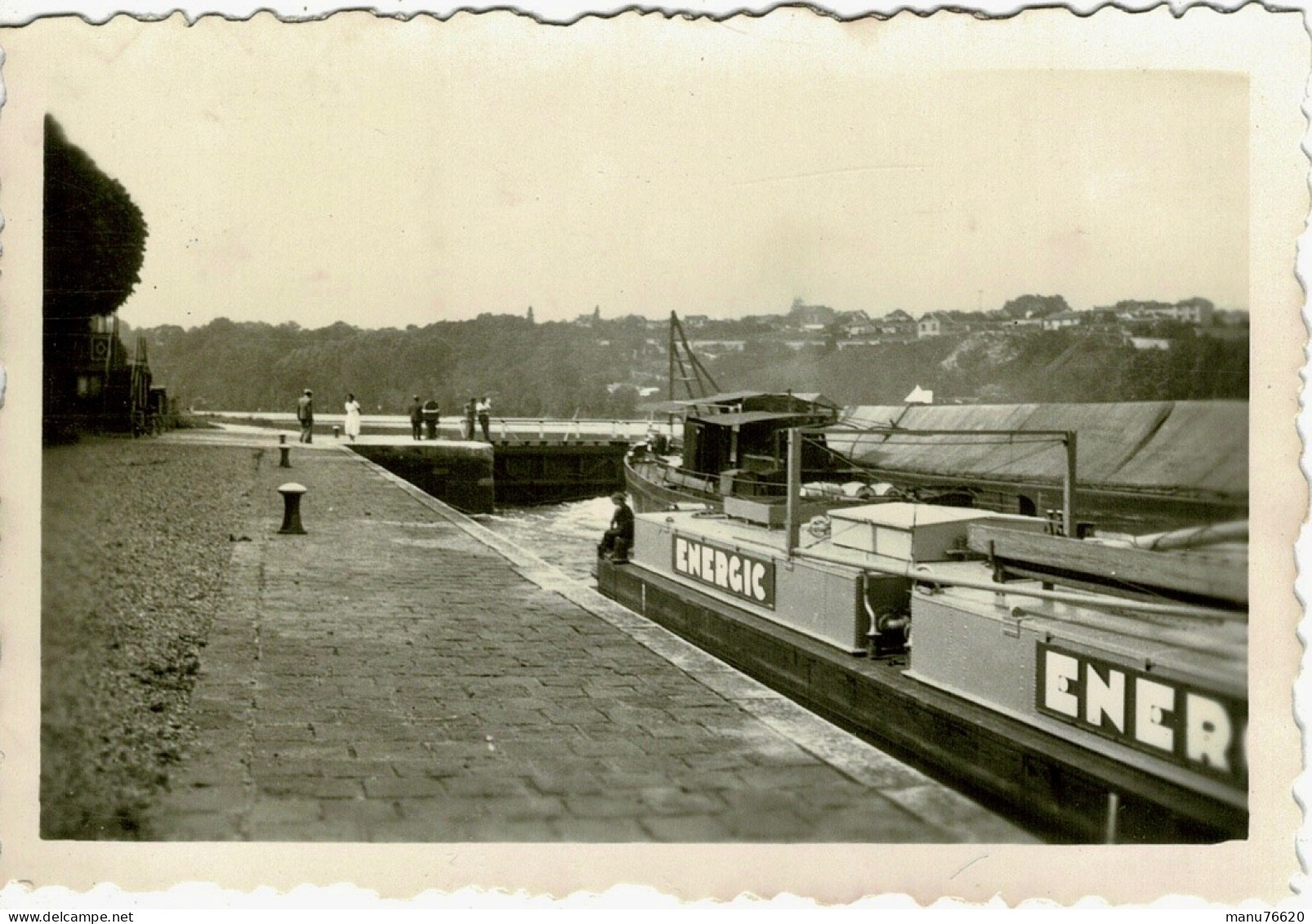 Ref 1 - Photo : L'écluse à Champagne Sur Seine , Seine Et Marne - France . - Europa