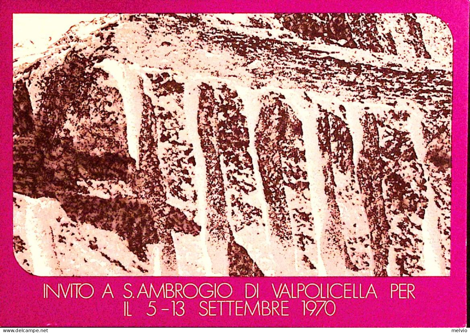 1970-S. AMBROGIO VALPOLICELLA 8^ Mostra Internazionale Marmo E Macchine (5.9) An - 1961-70: Marcophilie