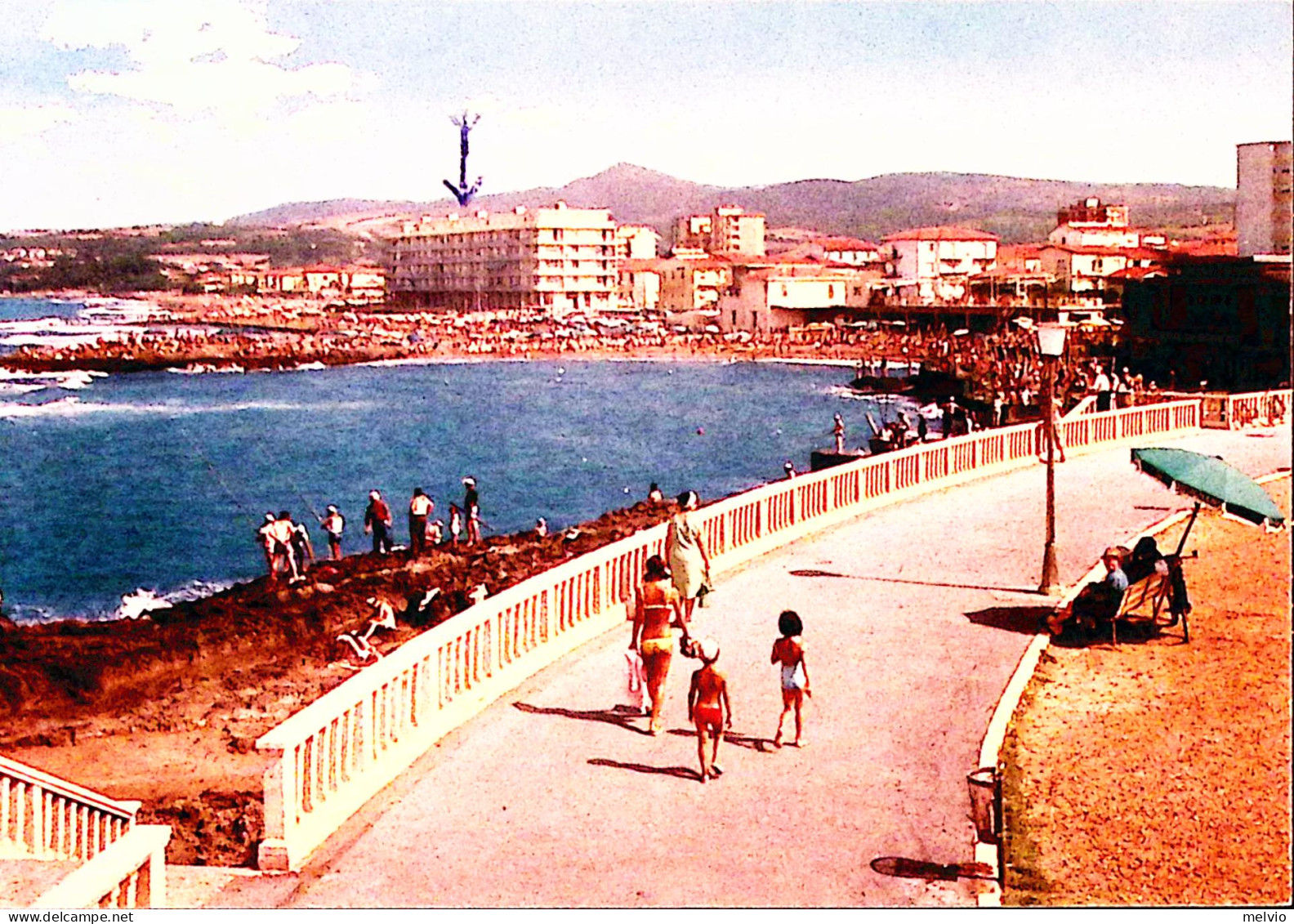 1975-ROSIGNANO SOLVAY Passeggiata La Terrazza Viaggiata - 1971-80: Marcophilie