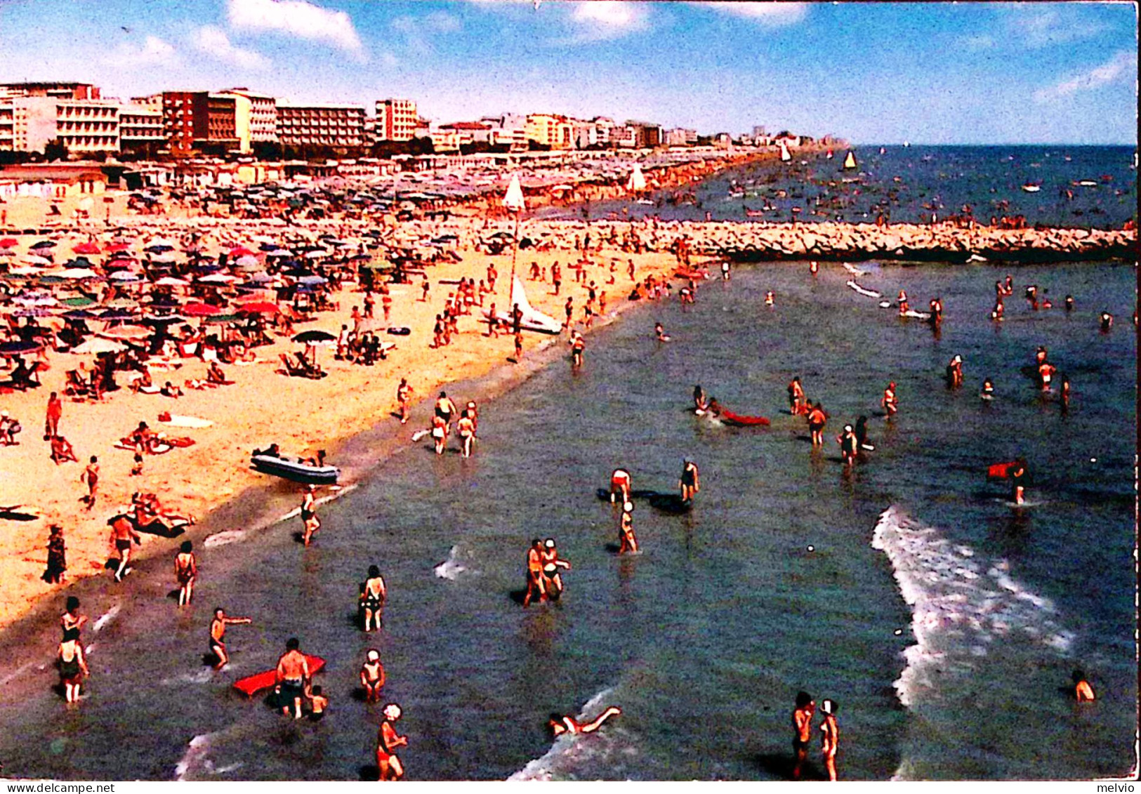 1968-MILANO MARITTIMA La Spiaggia Viaggiata Affianca Parchi Lire 40 - Ravenna