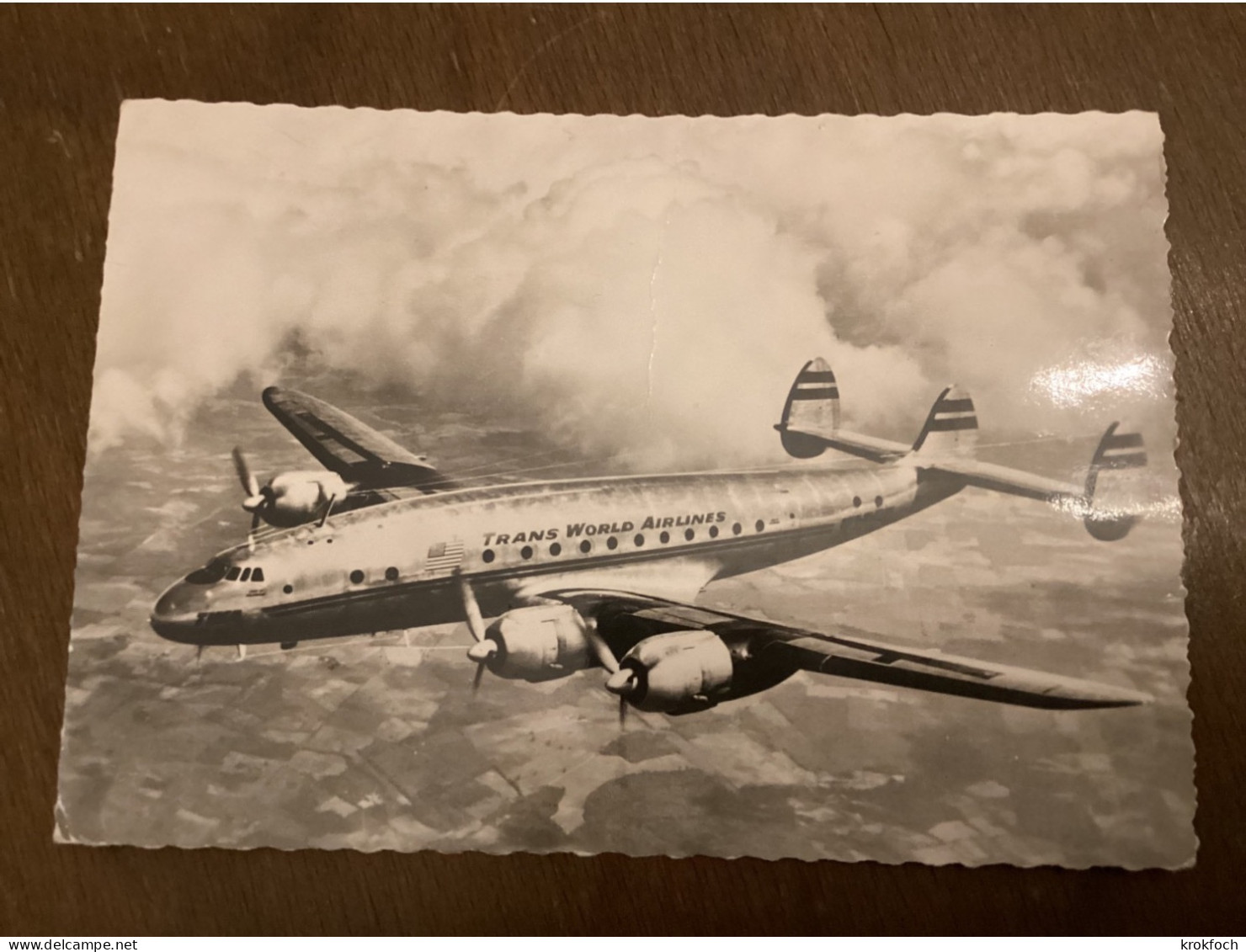 TWA - Constellation - Lockheed - édition PI Paris - 1946-....: Modern Tijdperk