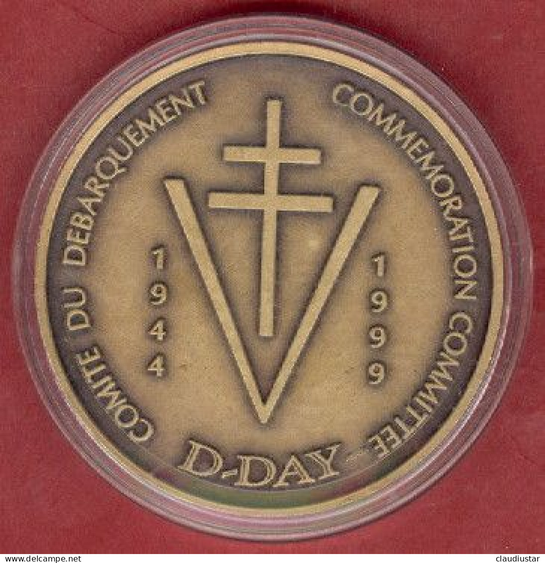 ** MEDAILLE  D. DAY  1944  - 1999 ** - 1939-45