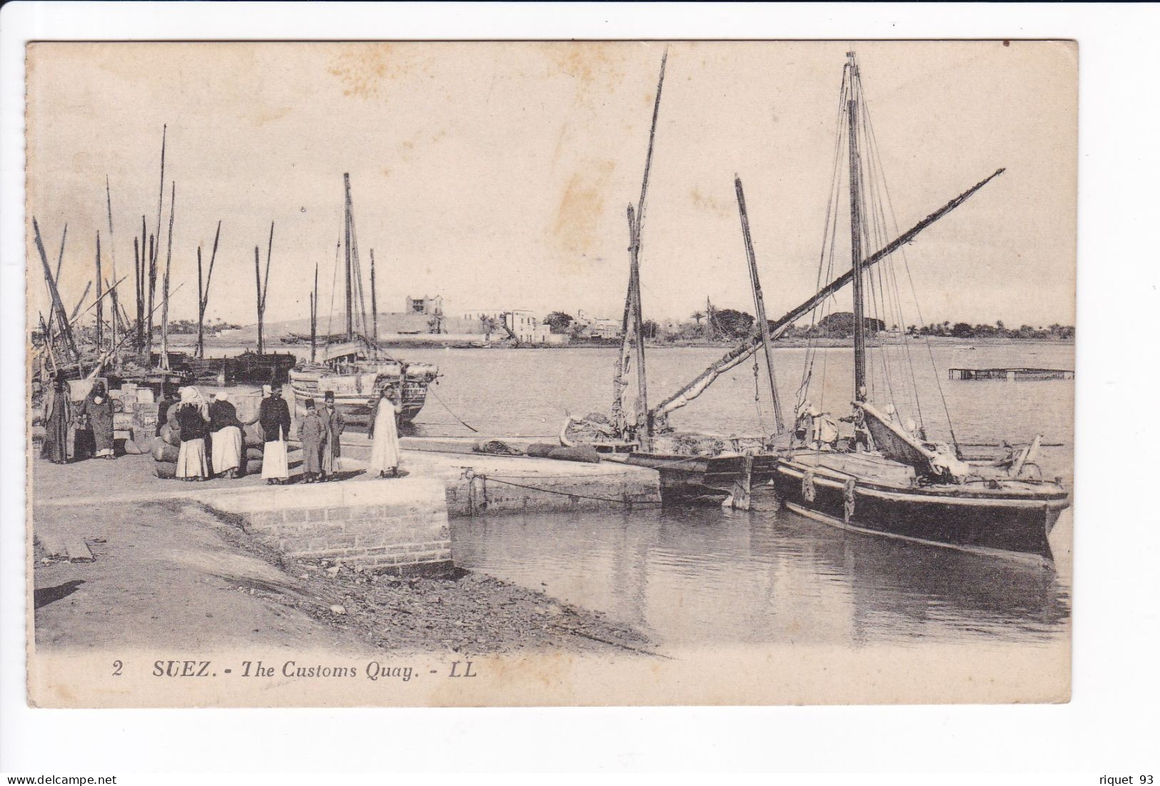 Lot 4 Cp - SUEZ(4 Vues Differentes) - Suez