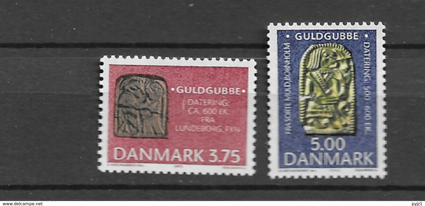 1993 MNH Danmark, Michel 1046-7 Postfris** - Ungebraucht