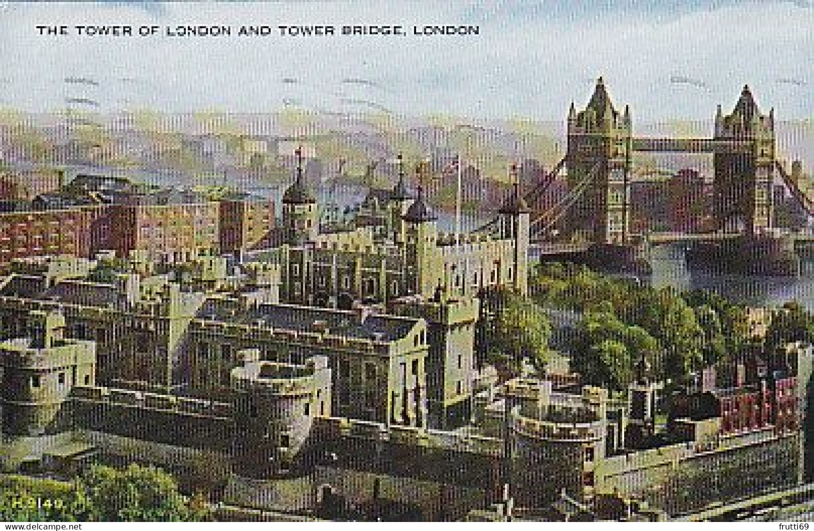 AK 214684 ENGLAND - London - The Tower Of London And Tower Bridge - Tower Of London