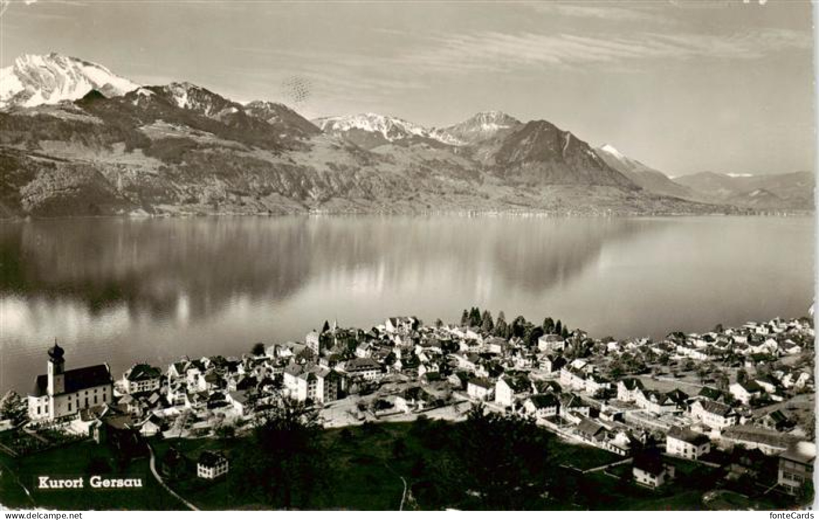 13921406 Gersau_Vierwaldstaettersee_SZ Panorama Alpen - Otros & Sin Clasificación