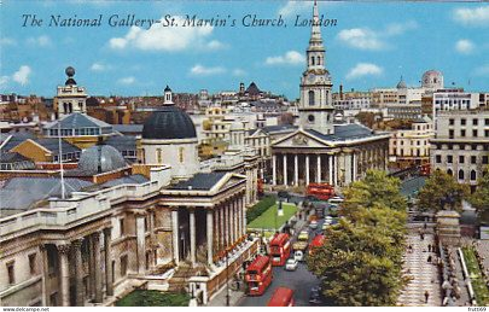 AK 214693 ENGLAND - London - The National Gallery - St. Martin's Church - Autres & Non Classés