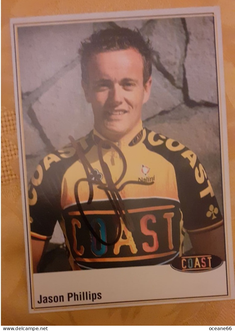 Autographe Jason Phillips Coast - Cycling