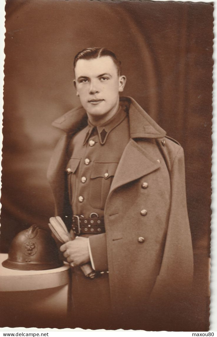 CPA Soldat En Uniforme  ( Photo Lux BOURG-LEOPOLD - Otros & Sin Clasificación