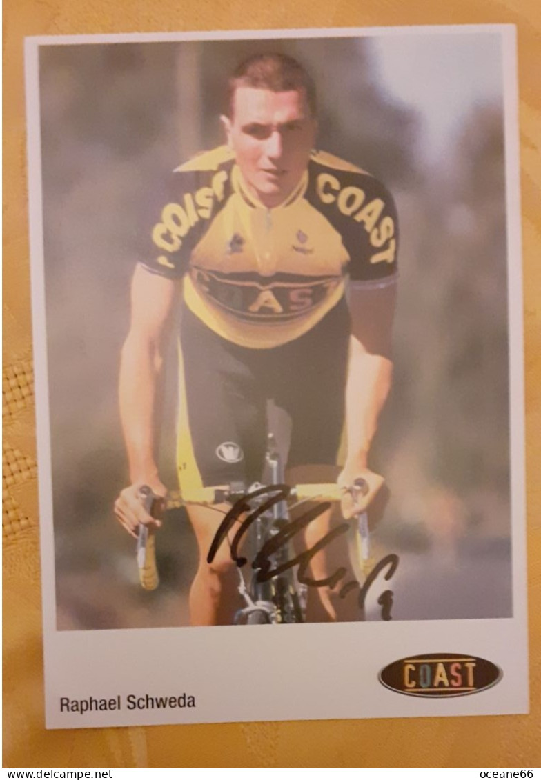 Autographe Raphael Schweda Coast - Cycling