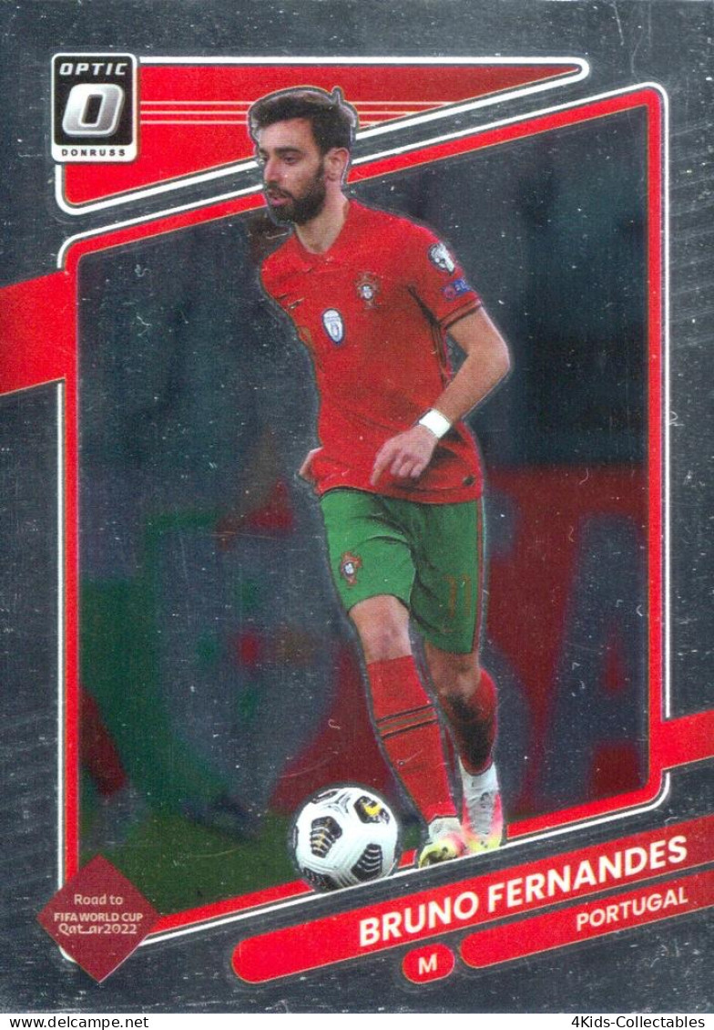 Soccer 2021-22 Panini Donruss OPTIC #118 Bruno Fernandes - Tarjetas