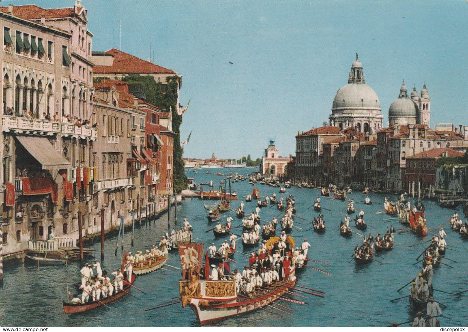 U6075 Venezia - Canal Grande - Regata Storica - Barche Boats Bateaux / Viaggiata 1984 - Venezia (Venedig)
