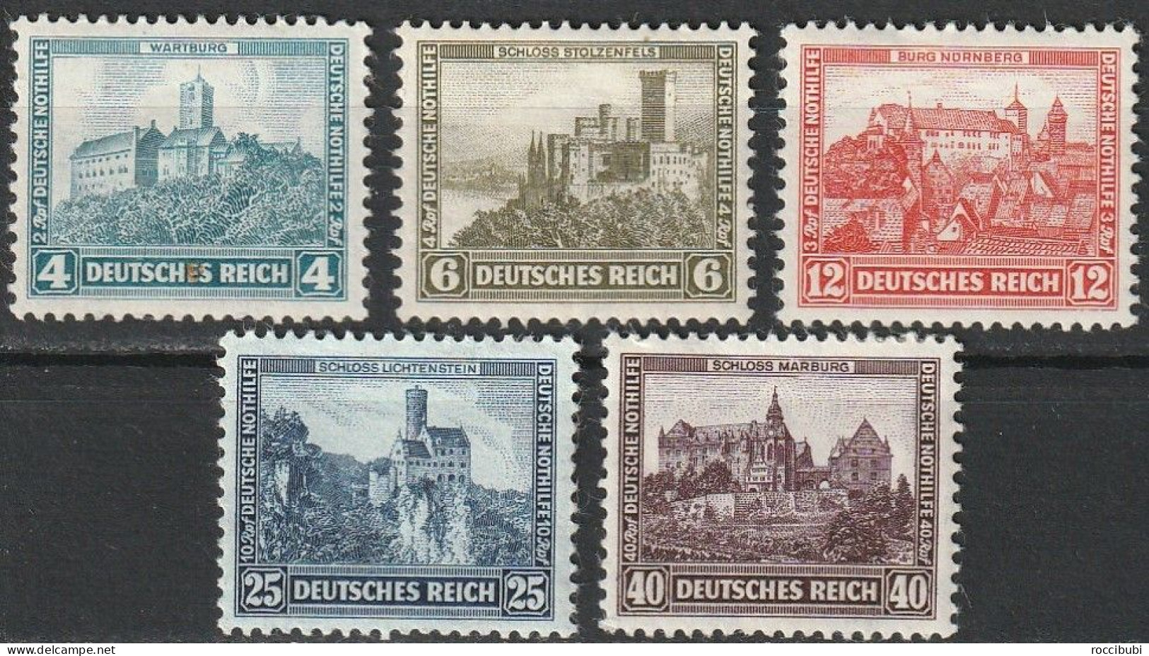 1932 // 474/478 * - Unused Stamps