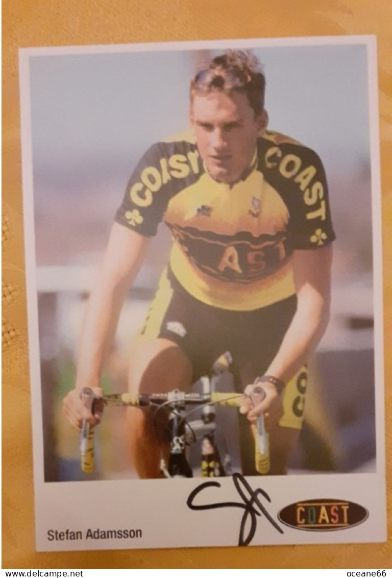 Autographe Stefan Adamsson Coast - Cycling