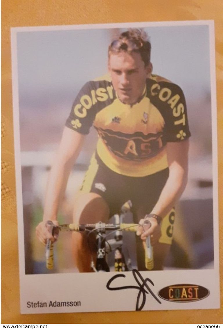 Autographe Stefan Adamsson Coast - Cyclisme