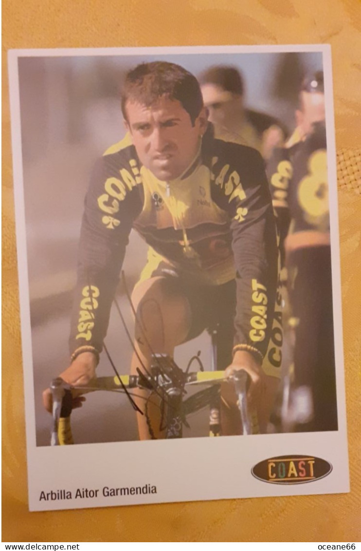 Autographe Arbilla Aitor Garmendia Coast - Cycling