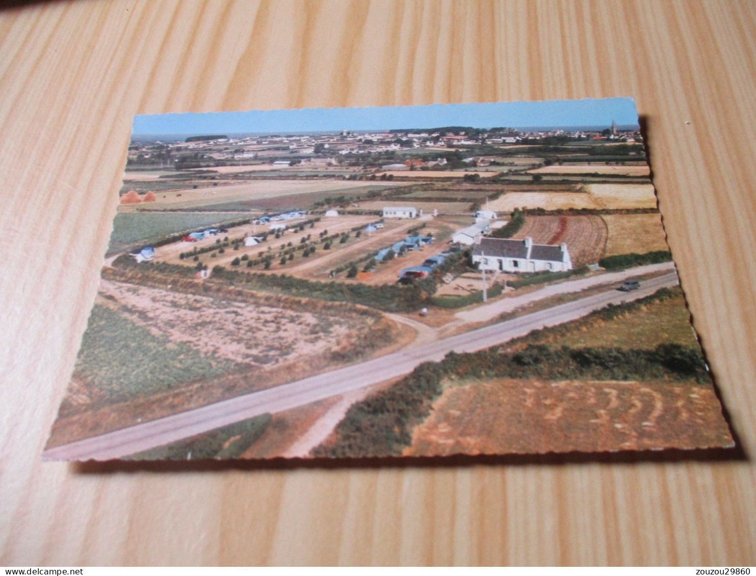 En Avion Au-dessus De Plougasnou (29).Camping Du Trégor Ière Catégorie. - Plougasnou