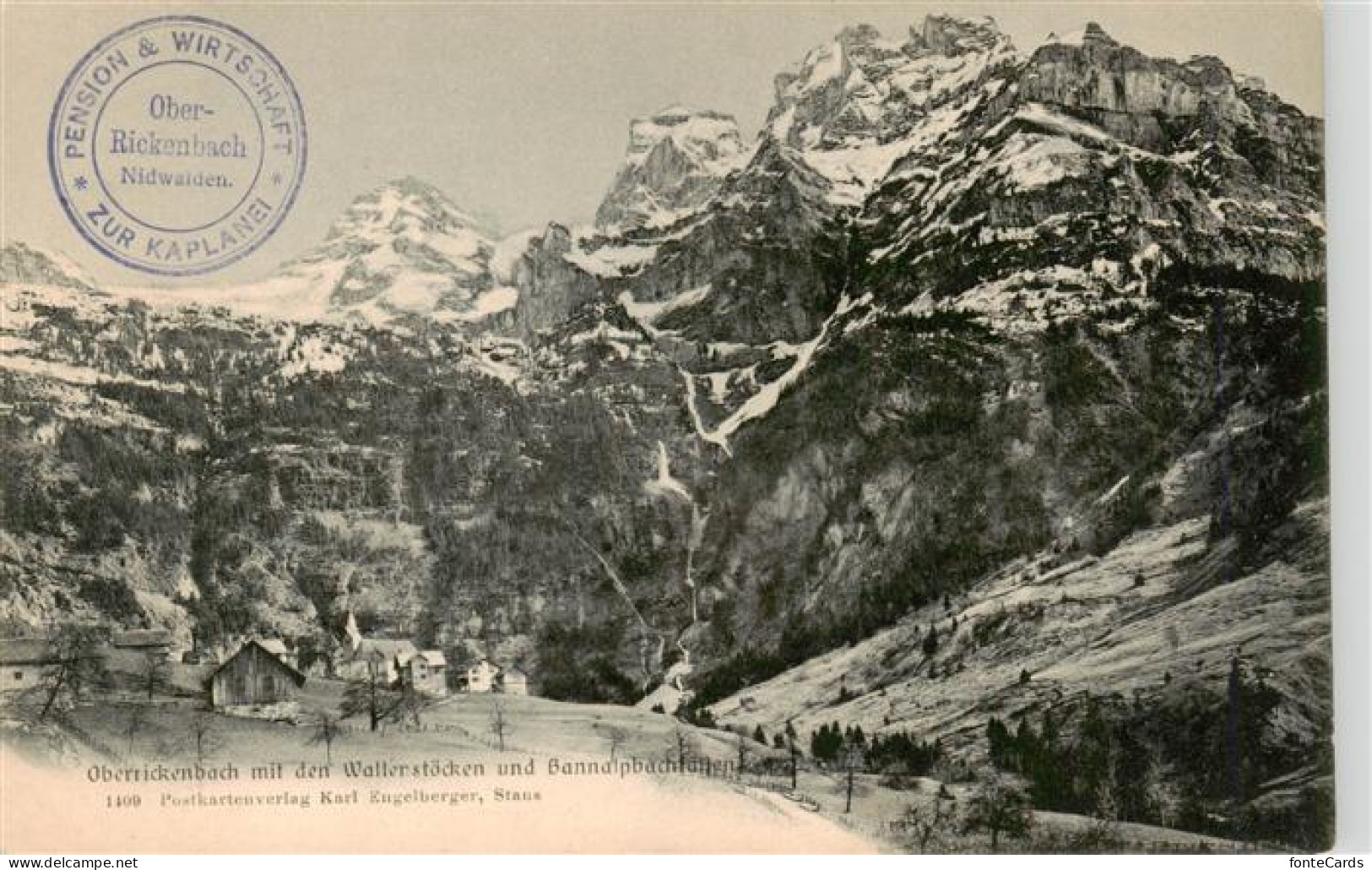 13920712 Oberrickenbach_NW Panorama Blick Gegen Wallerstoecke Und Bannalpbachfae - Sonstige & Ohne Zuordnung