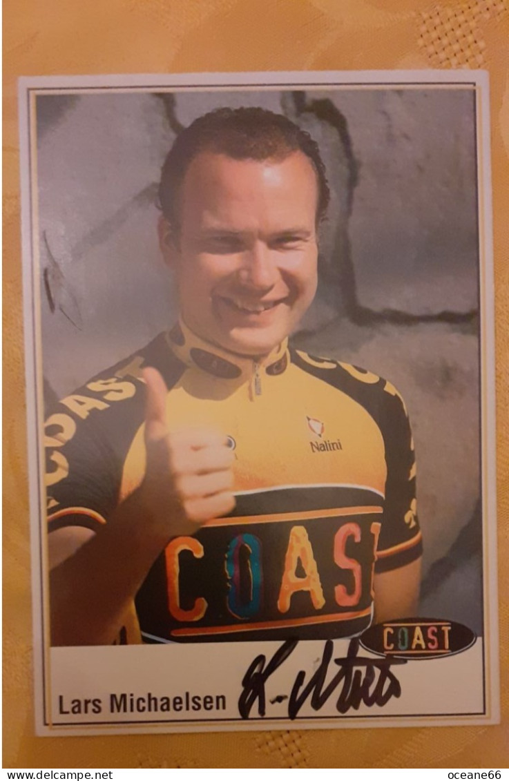 Autographe Lars Michaelsen Coast - Cycling