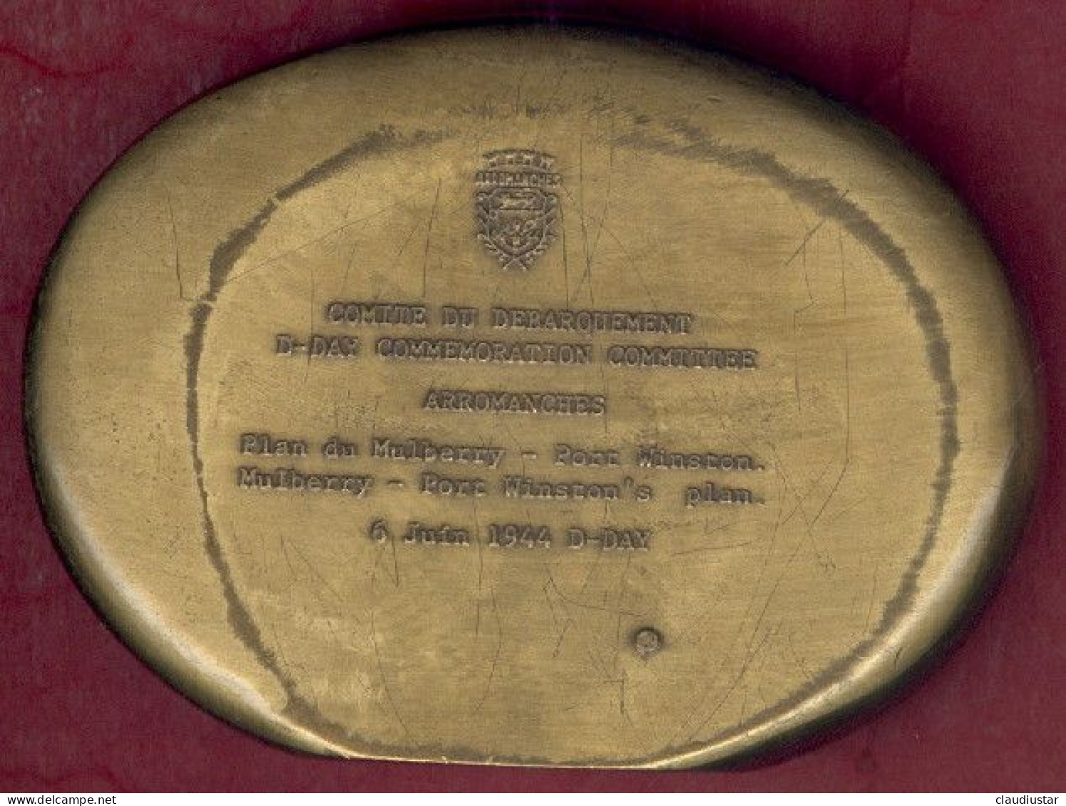 ** MEDAILLE  DEBARQUEMENT  ARROMANCHES ** - 1939-45