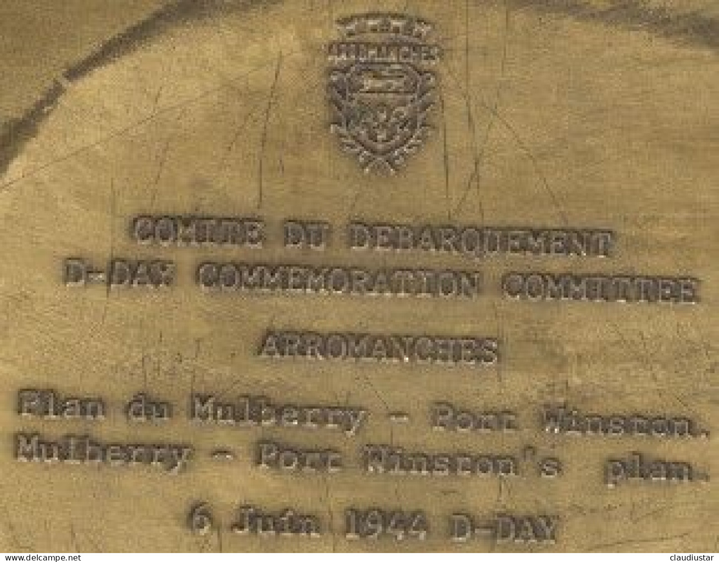 ** MEDAILLE  DEBARQUEMENT  ARROMANCHES ** - 1939-45