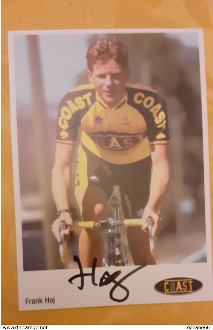 Autographe Frank Hoj Coast - Cycling