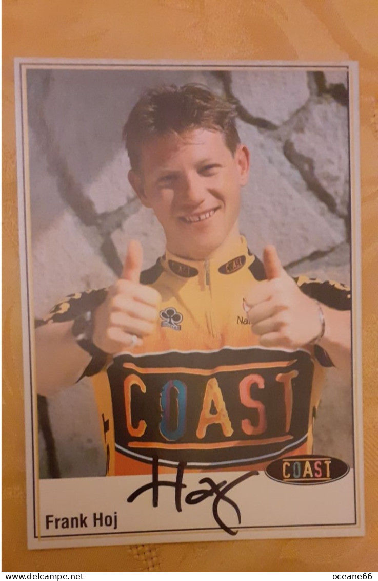Autographe Frank Hoj Coast - Cycling