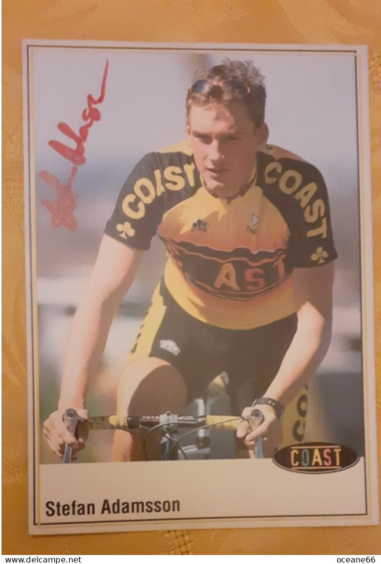 Autographe Stefan Adamsson Coast - Ciclismo