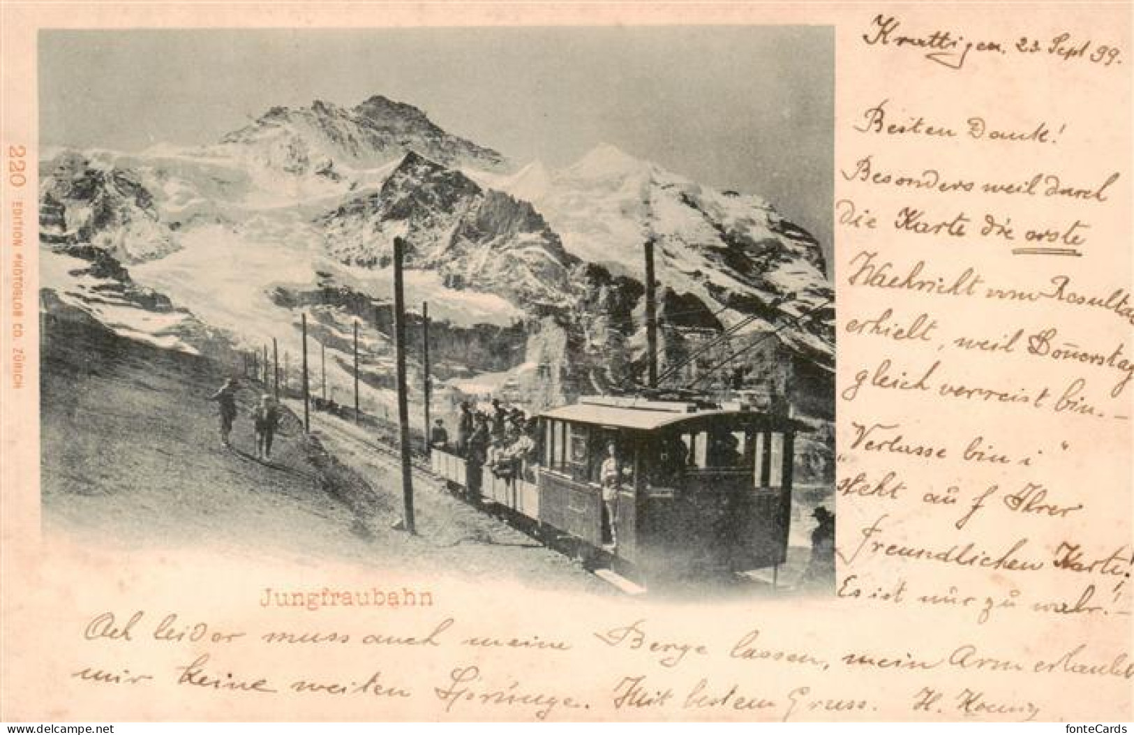 13920274 Jungfraubahn Panorama - Other & Unclassified