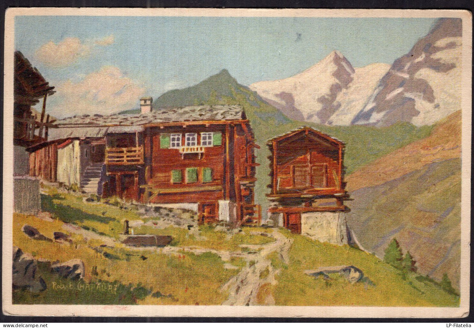 Helvetia - Saas-Fee Mit Fletschhorn - Saas-Fee