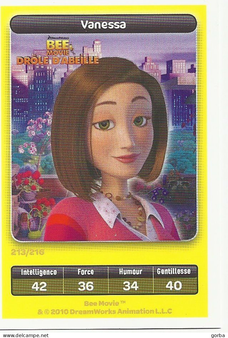 *Lot De 2 Cartes DreamWorks Carrefour: BEE Movie - DROLE D'ABEILLE. Possibilité Vente à L'unité - Disney