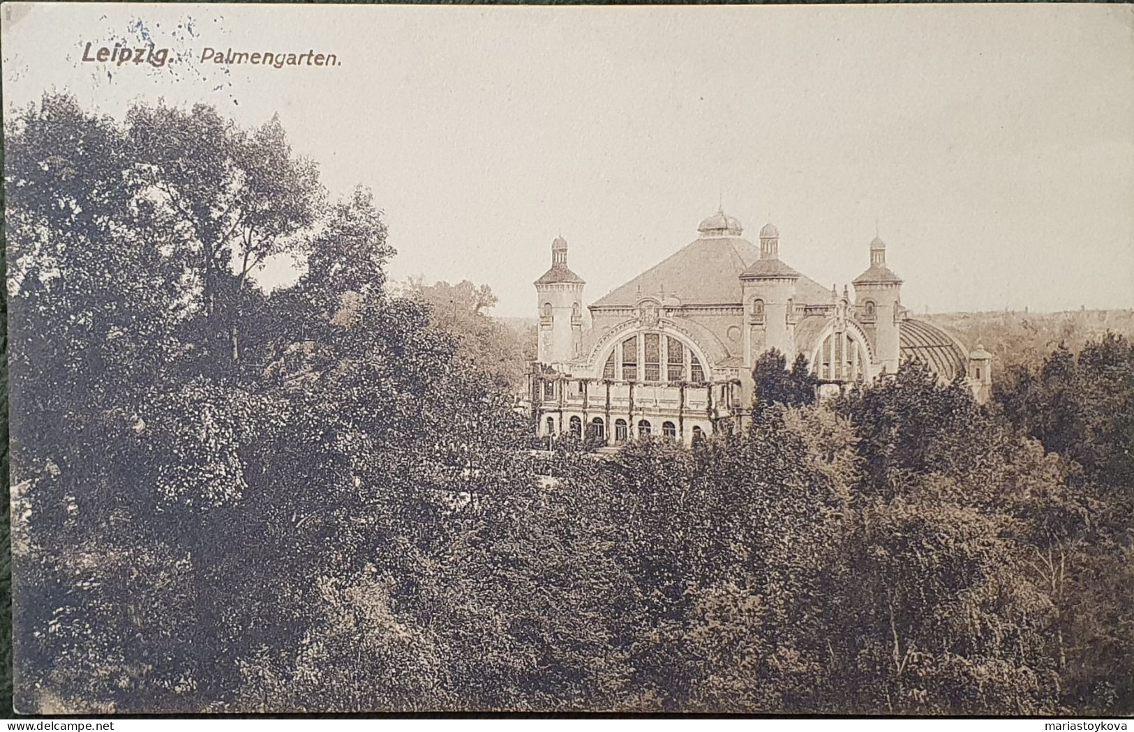 1914. Leipzig. Palmengarten. - Leipzig