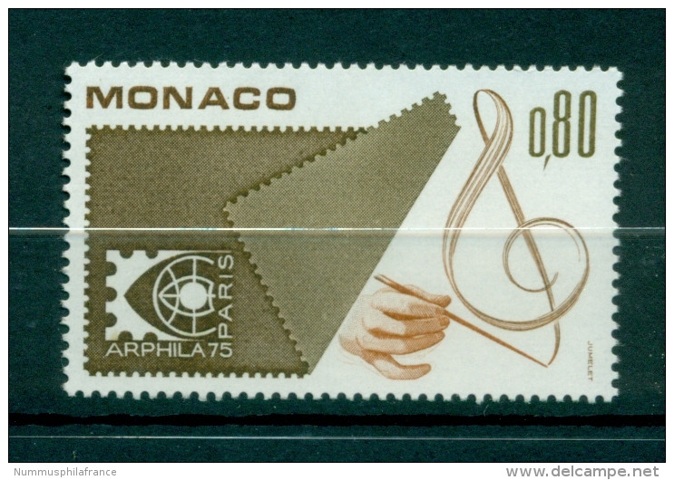 Monaco 1975 - Y &amp; T  N. 1012 - Exposition Philatélique  Internationale "Arphila" - Unused Stamps