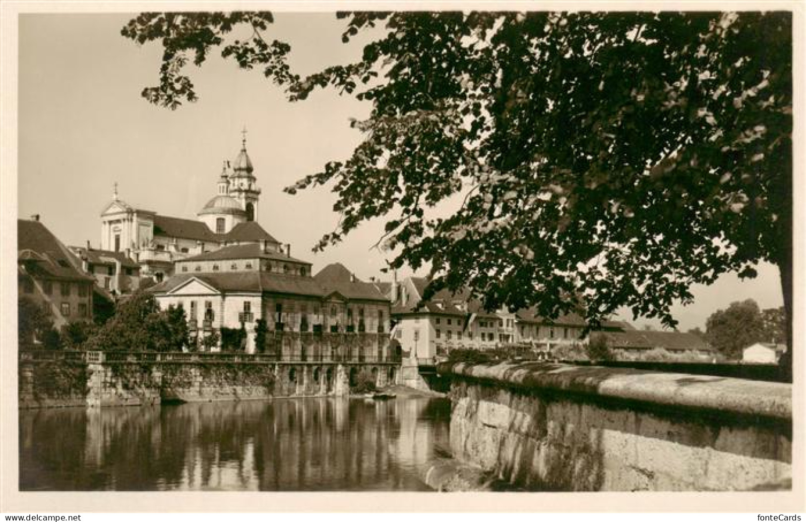 13919960 Solothurn_Soleure_SO Schloss Flusspartie - Sonstige & Ohne Zuordnung