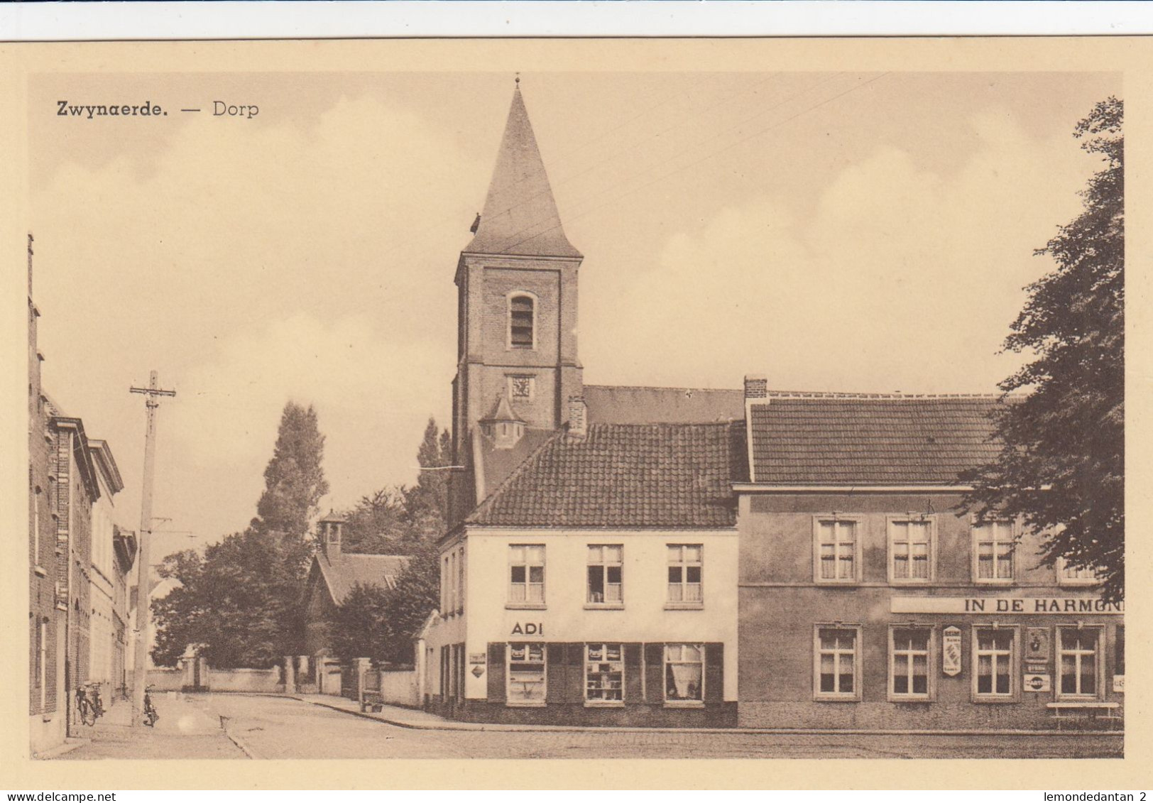 Zwijnaarde - Dorp - Café In De Harmonie - Gent