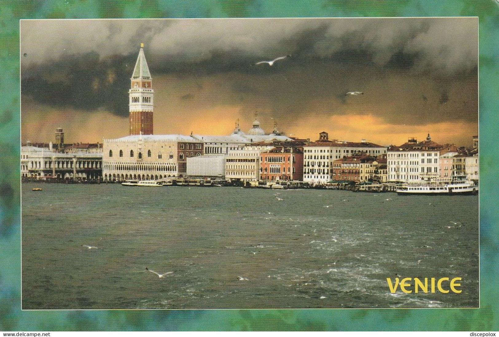 U6086 Venezia - Panorama Del Bacino Di San Marco Prima Di Una Tempesta / Non Viaggiata - Venezia (Venice)