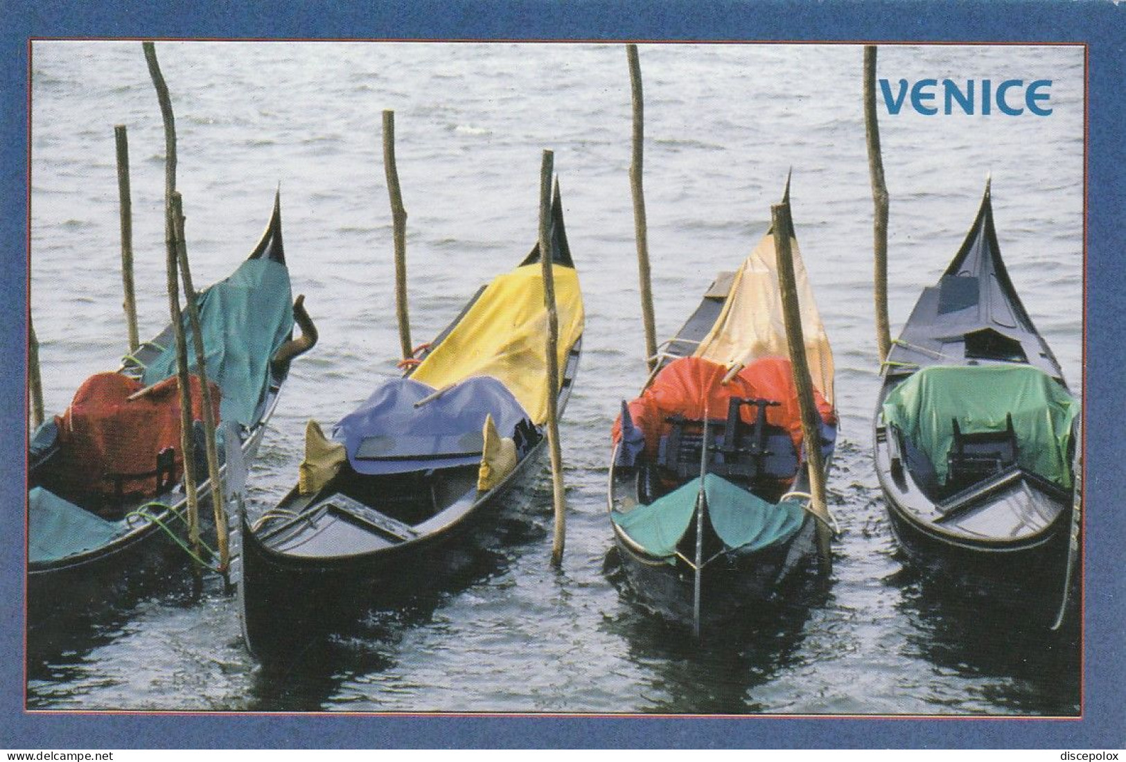 U6087 Venezia - Gondola Gondole - Barche Boats Bateaux / Non Viaggiata - Venezia