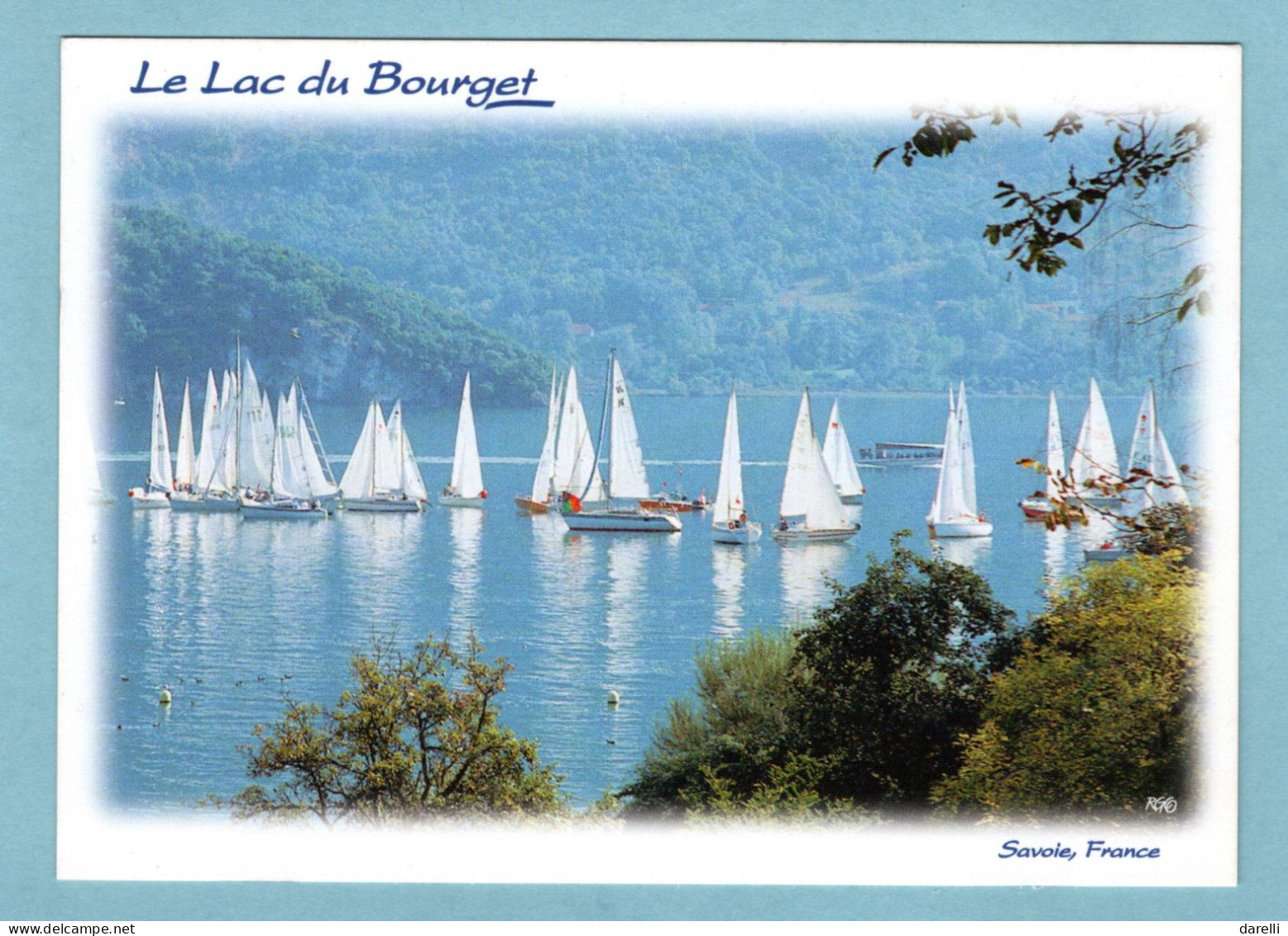 CP 73 - Le Lac Du Bourget - Régates Sur Le Lac - Le Bourget Du Lac