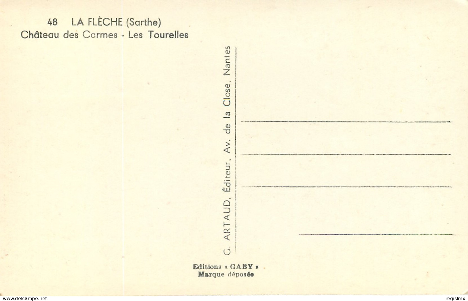 72-LA FLECHE-N°3006-B/0115 - La Fleche