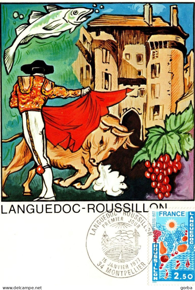 *Carte 1er Jour - Languedoc Roussillon - MONTPELLIER (34) - 1970-1979