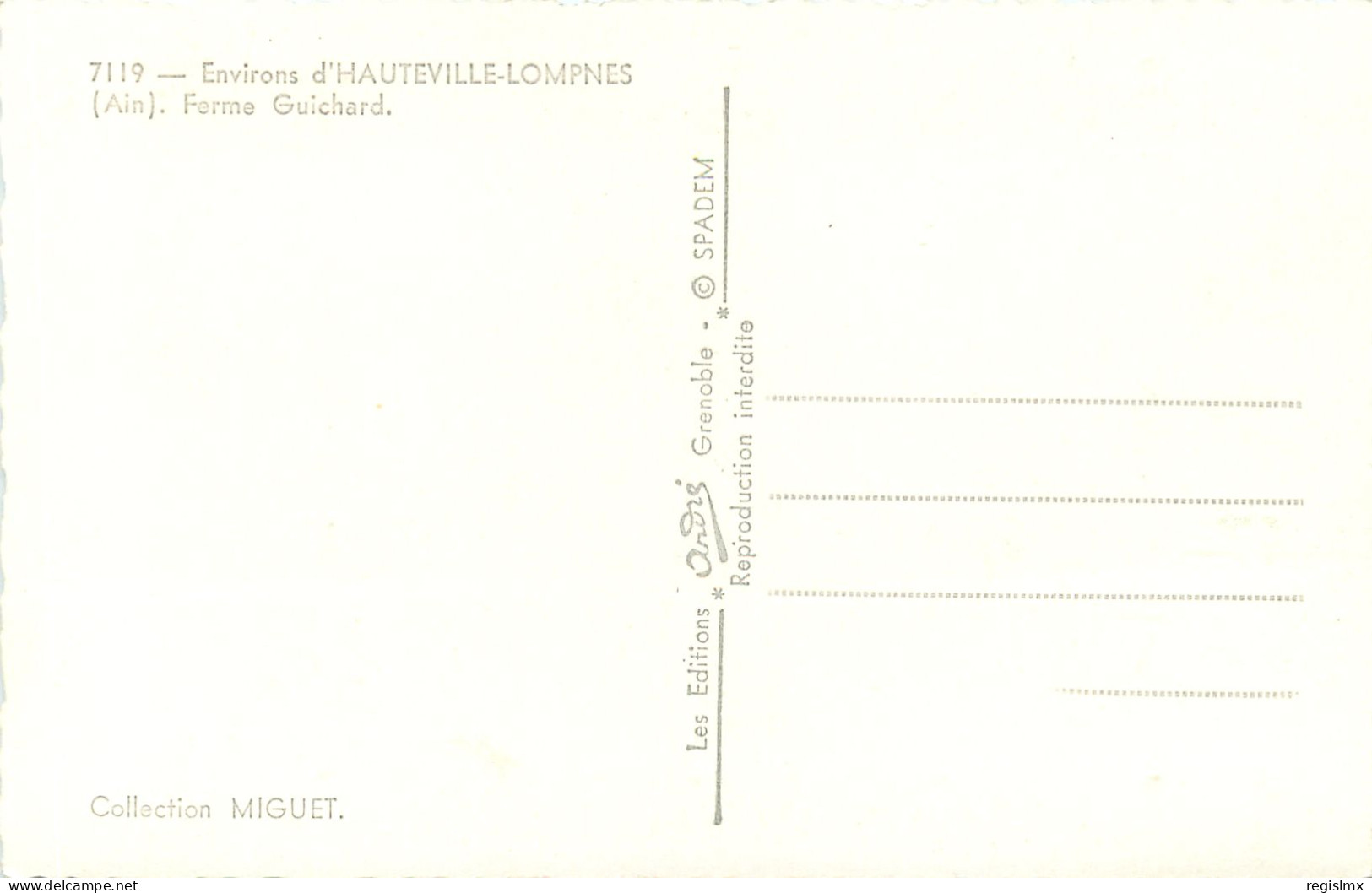 01-HAUTEVILLE LOMPNES-N°3006-H/0173 - Hauteville-Lompnes