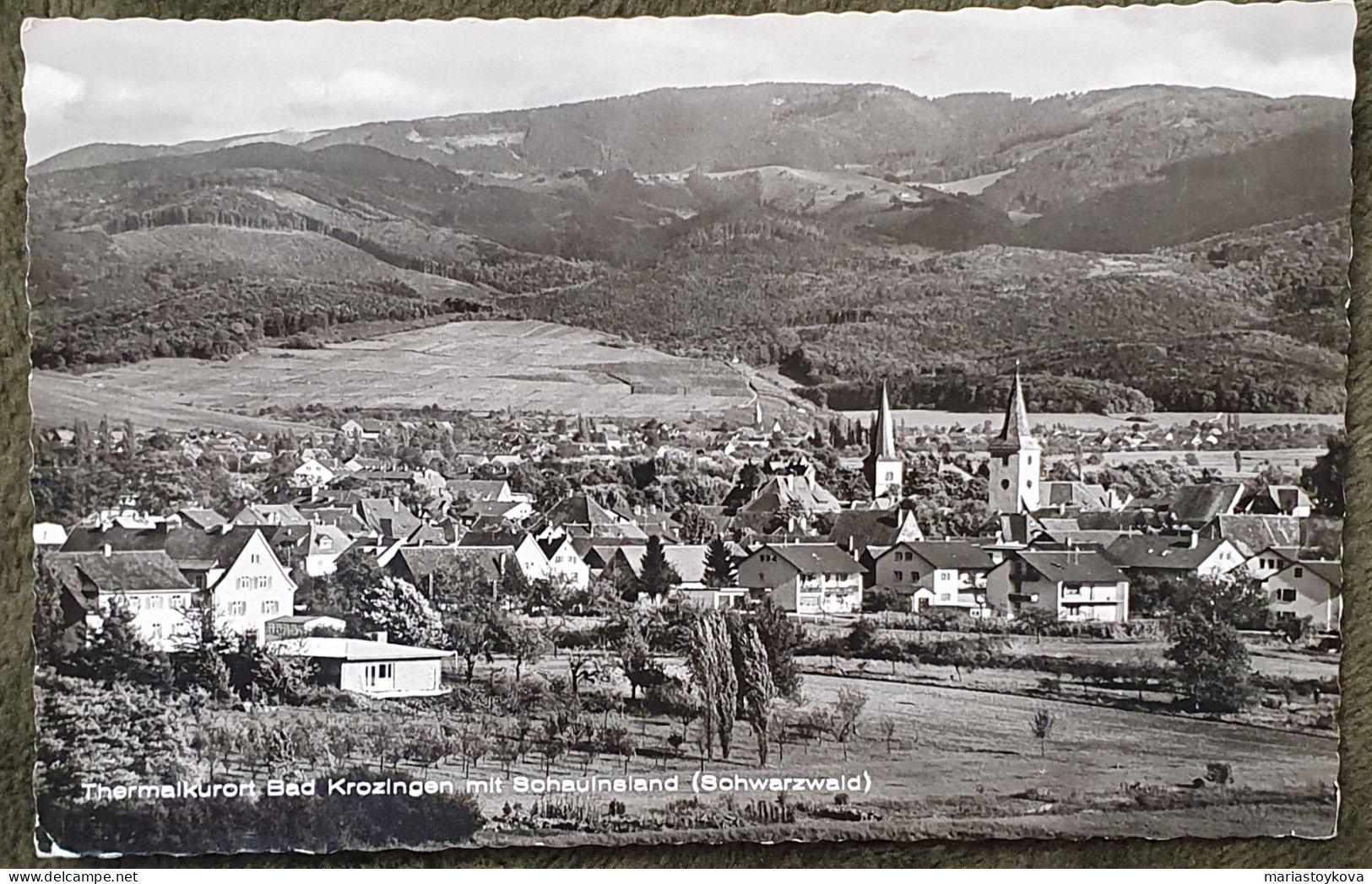 1962. Bad Krozingen. Echte Fotografie. - Bad Krozingen