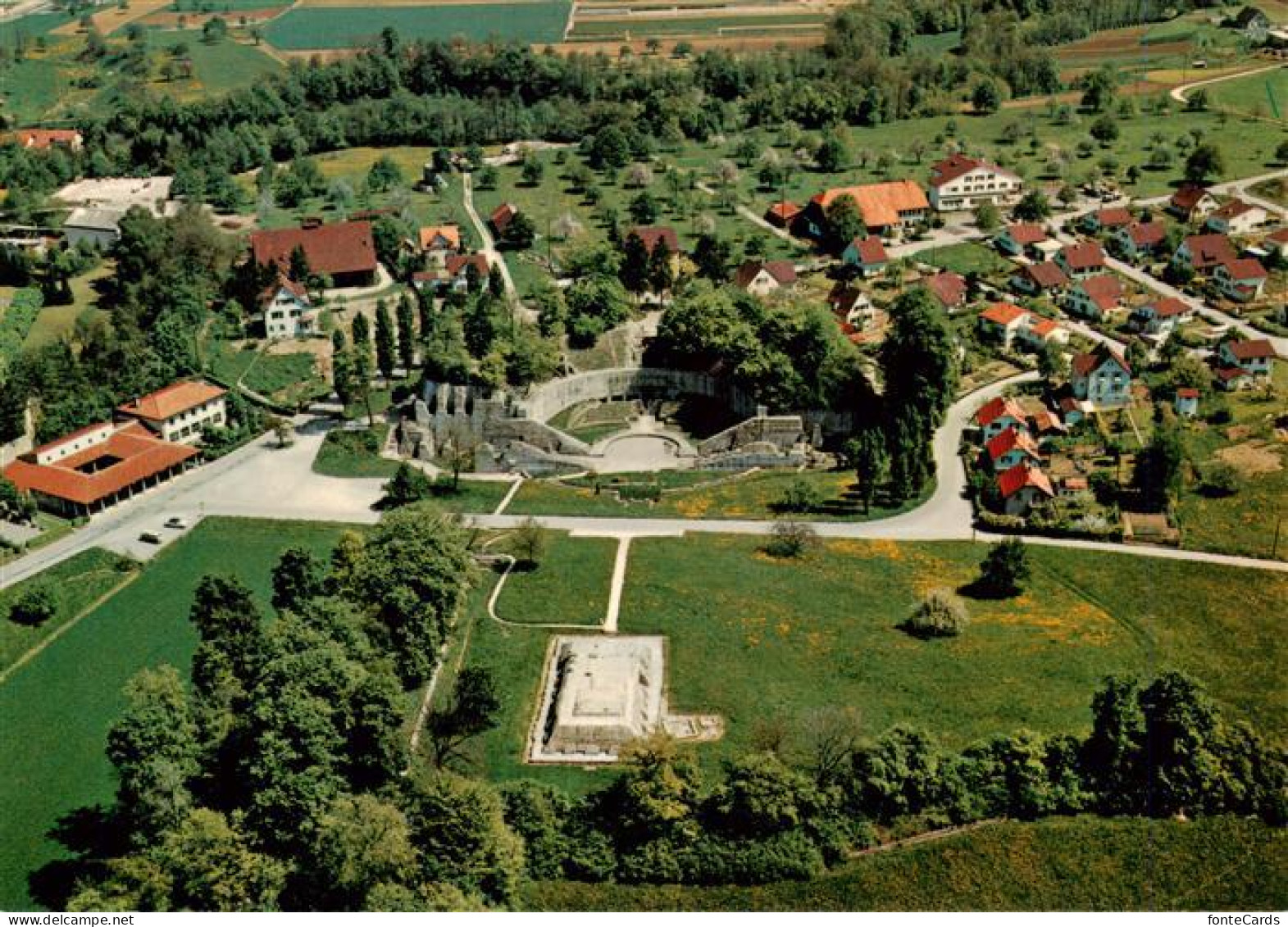 13919407 Augst_BL Augusta Raurica Tempel Auf Schoenbuehl Theater Roemerhaus Muse - Autres & Non Classés