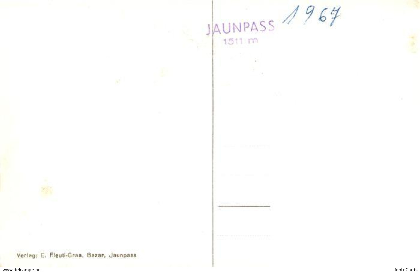 13918967 Jaunpass_FR Mit Gastlosen - Other & Unclassified