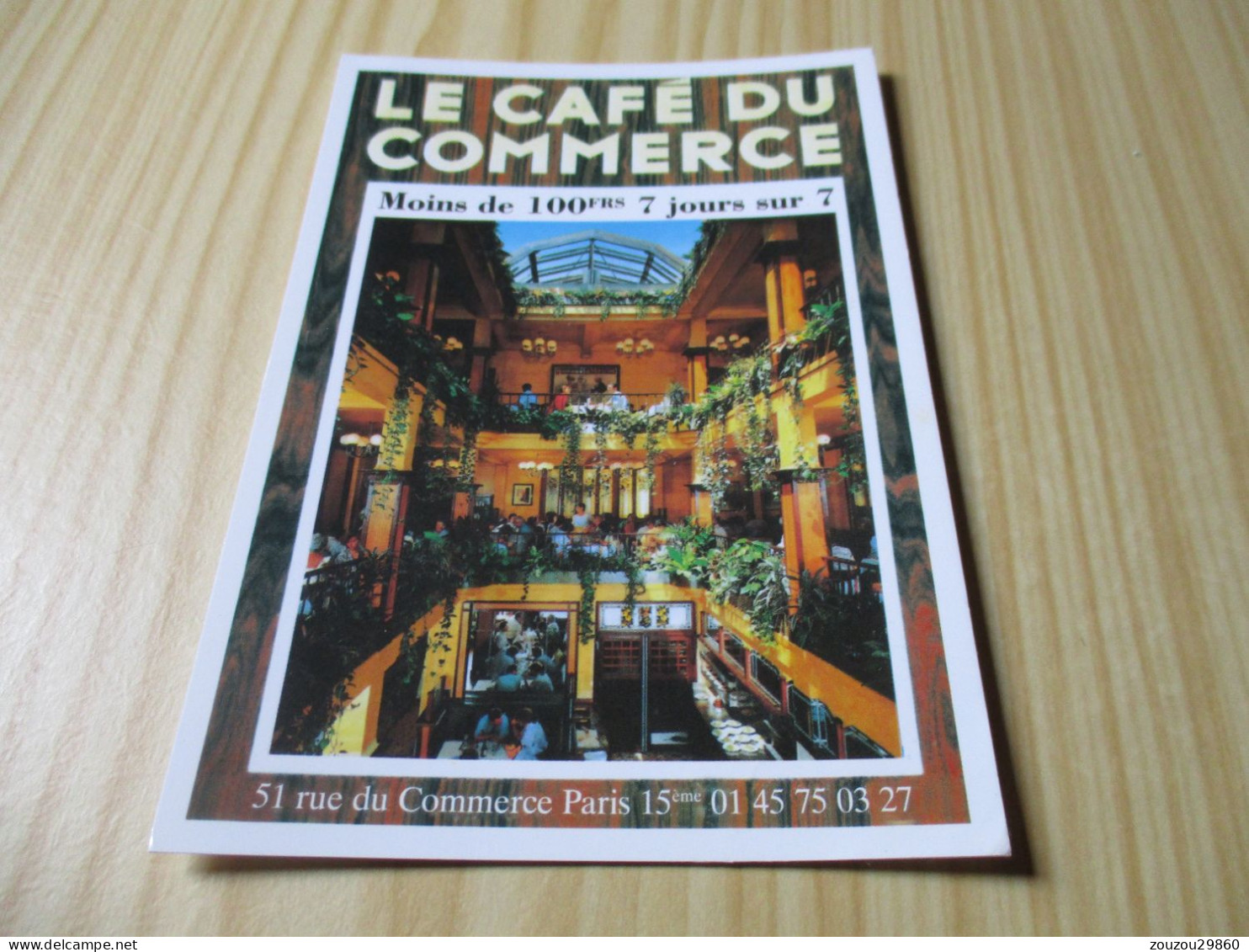 Paris (75).Le Café Du Commerce. - Cafés, Hotels, Restaurants