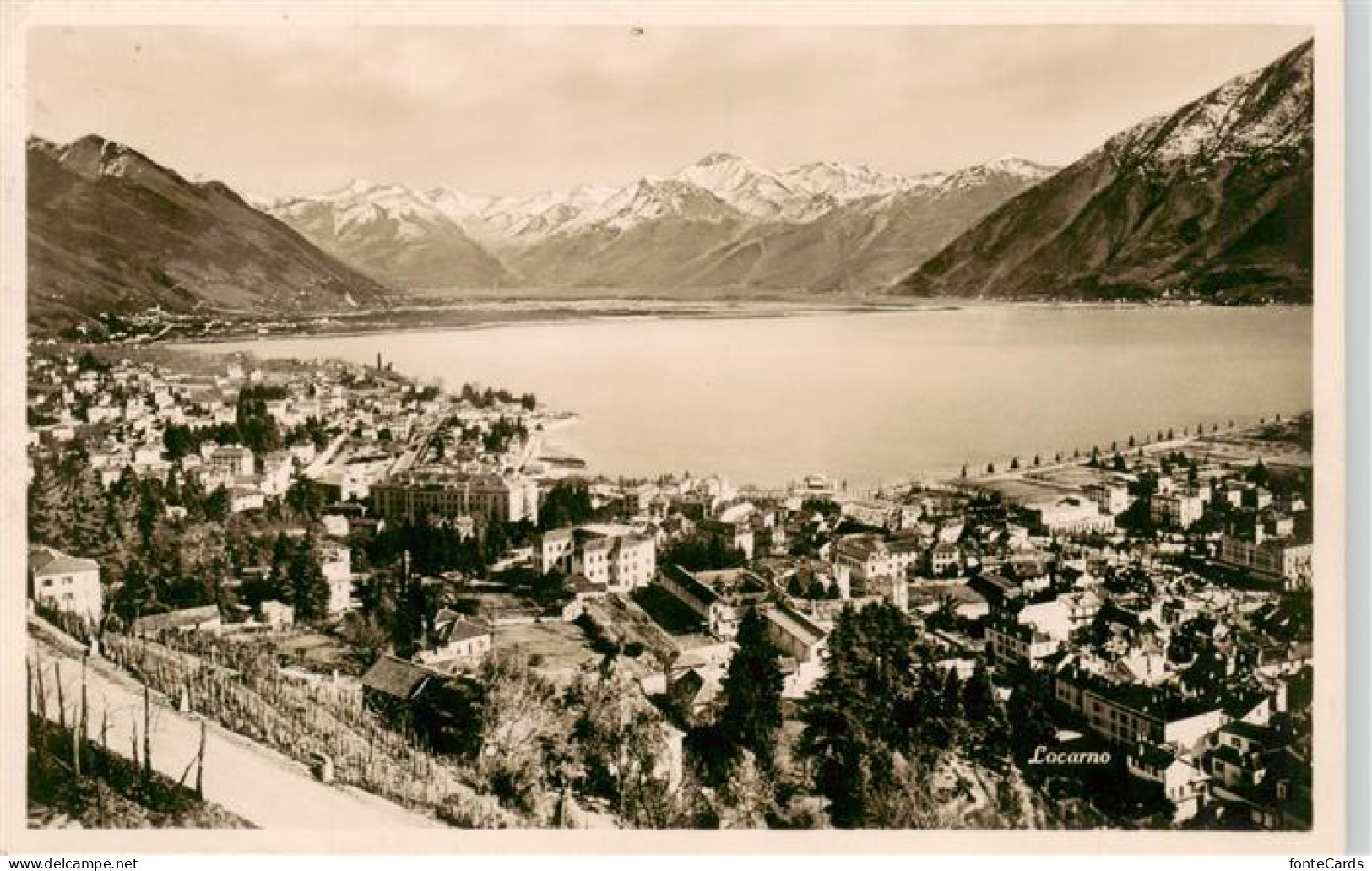 13918905 Locarno_Lago_Maggiore_TI Panorama - Other & Unclassified