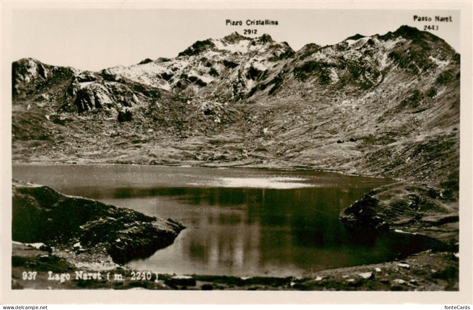 13918900 Lago_Naret_Lavizarra_TI Panorama Mit Pizzo Cristallina Passo Naret - Other & Unclassified