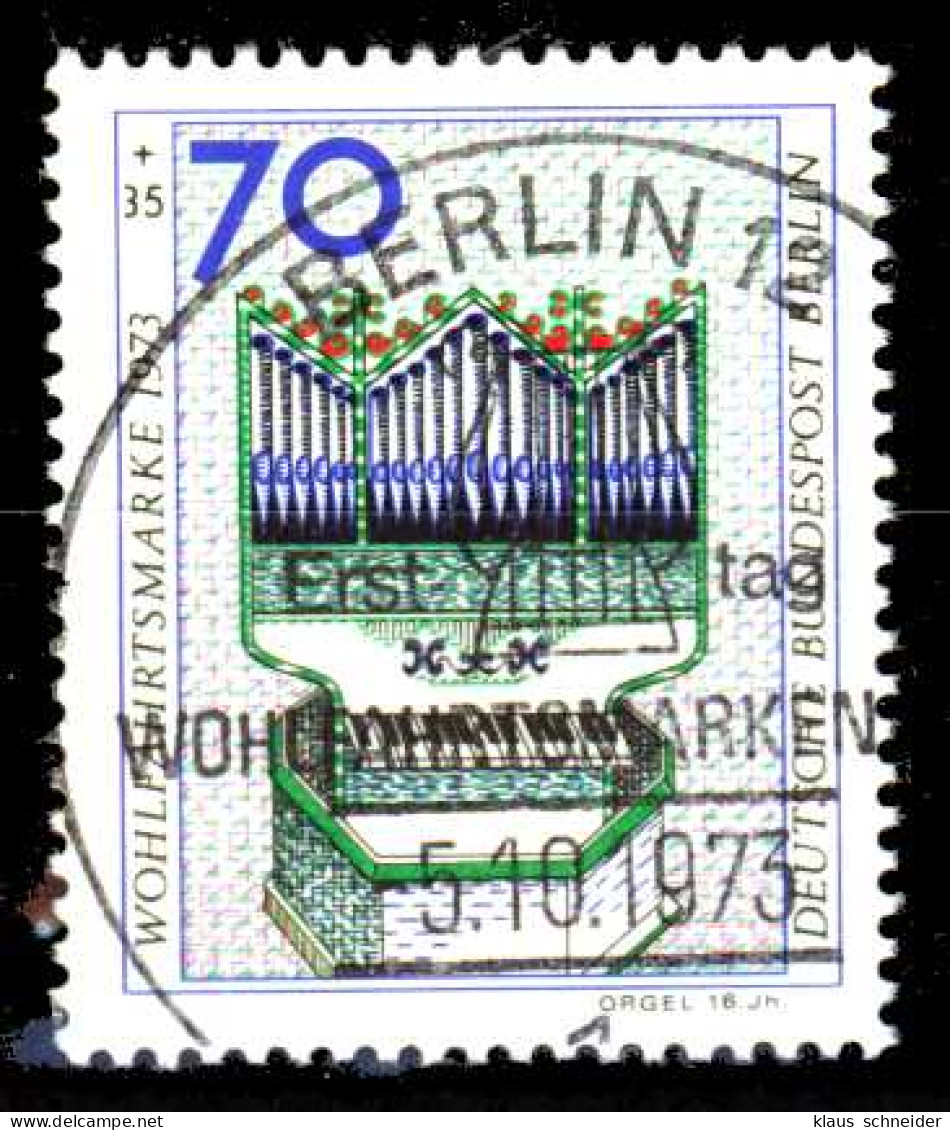 BERLIN 1973 Nr 462 ZENTR-ESST X149776 - Usati