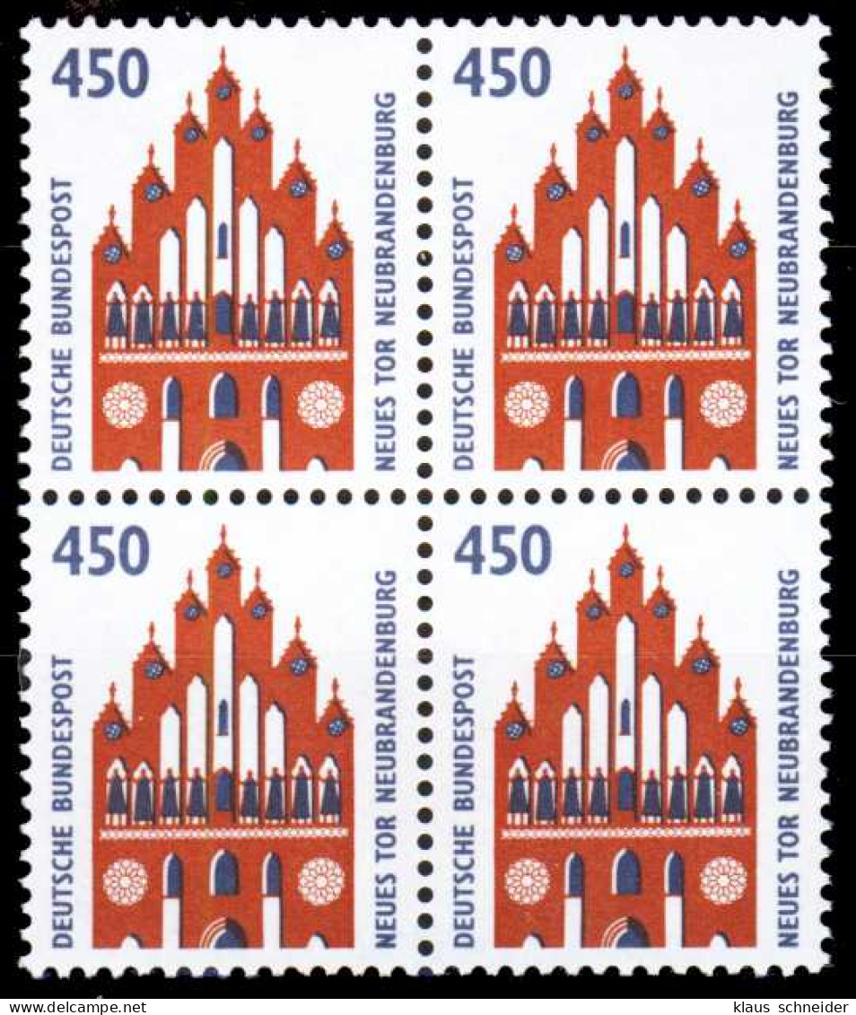 BRD DS SEHENSW Nr 1623 Postfrisch VIERERBLOCK X2752B6 - Unused Stamps